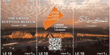 وزارة الاتصالات تصدر مجموعة طوابع تذكارية لتوثيق افتتاح المتحف المصرى الكبير
