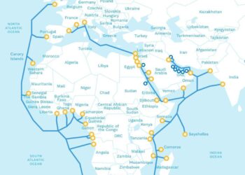 المصرية للاتصالات : اكتمال الكابل البحري 2Africa لتوفير خدمات الاتصالات لـ 30% من سكان العالم 