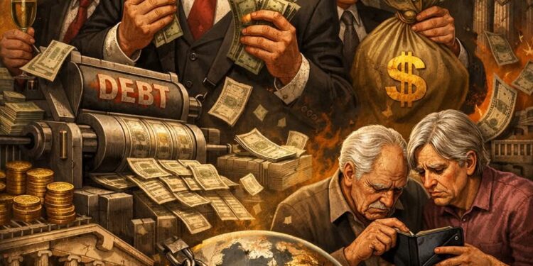 في ظلال الديون المتفاقمة، كيف تتحول الادخارات إلى خسائر تدريجية؟