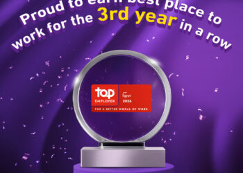 المصرية للاتصالات تفوز بجائزة أفضل بيئة عمل”Top Employer” لعام 2026