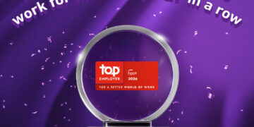 المصرية للاتصالات تفوز بجائزة أفضل بيئة عمل”Top Employer” لعام 2026