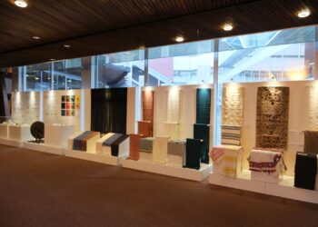 افتتاح معرض أطلس النسيج التركي بمقر المجلس الأوروبي