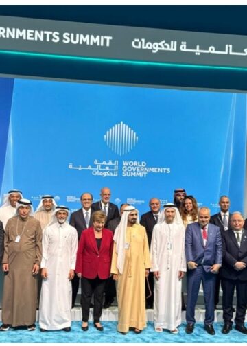 محافظ البنك المركزي يبحث التعاون مع مديرة صندوق النقد  خلال المنتدى العاشر للمالية العامة بالقمة العالمية للحكومات