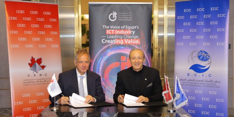 تعاون بين غرفة صناعة التكنولوجيا CIT ومجلس الأعمال الكندي المصري لتعزيز القدرات التنافسية والتصديرية للشركات