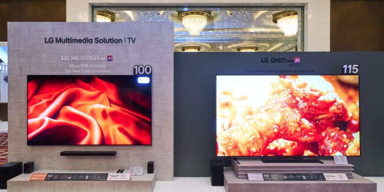 إل جي تستعرض تجربة المشاهدة في معرض إل جي إنوفست 2026 الشرق الأوسط وإفريقيا