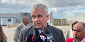 سفير ألمانيا بالقاهرة يزور شمال سيناء ويؤكد ضرورة إبقاء غزة على رأس الأولويات الإنسانية