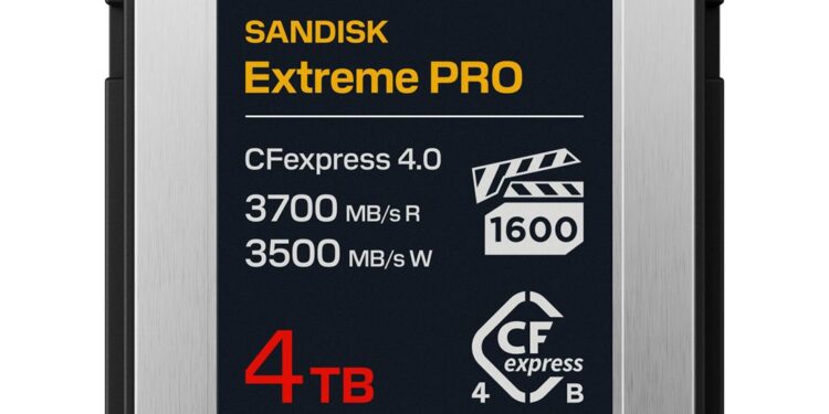 سانديسك تكشف عن أحدث جيل من بطاقات الذاكرة الاحترافية خلال معرض NAB 2026