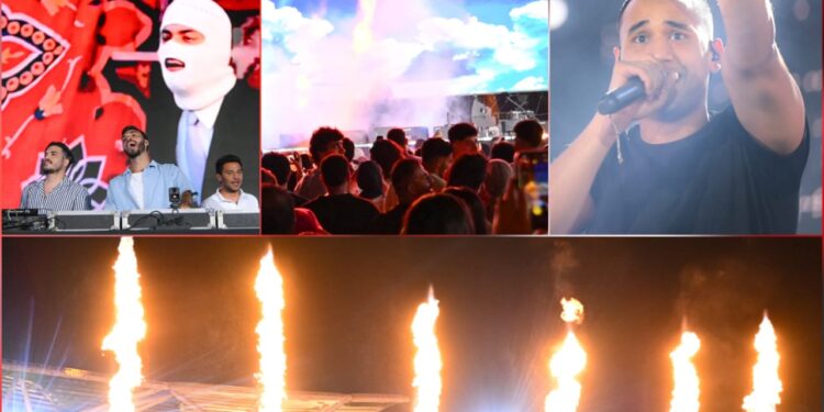 ديسكو مصر وناصر يحولان بلازا برميلان مول إلى ساحة احتفال عالمية .. صور