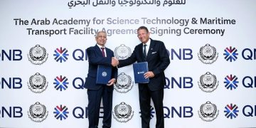 QNB مصر يرتب تمويلا للأكاديمية العربية للعلوم والتكنولوجيا  لإنشاء مدرسة دولية بالإسكندرية
