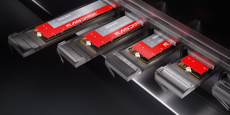 سانديسك تطرح وحدات SSD مخصصة لبيئات التخزين المتصل بالشبكة (NAS) لدعم تجربة تخزين سريعة