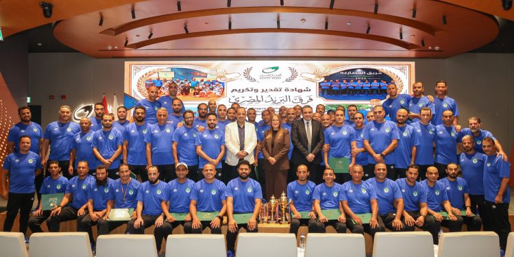 البريد تكرم الفرق الرياضية الفائزة في بطولة الشركات